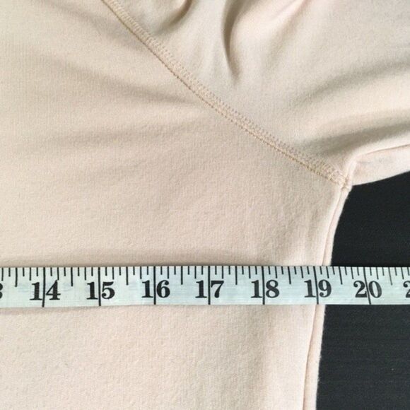 ATHLETA FLEECE LINED PINK CROSSBACK MODAL BLEND HOODIE SWEATSHIRT‎ XS CASUAL - Picture 2 of 12